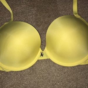 Yellow Frederick of Hollywood bra